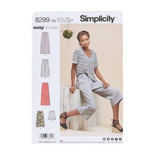 Simplicity Pattern 8299 Skirts/Pants