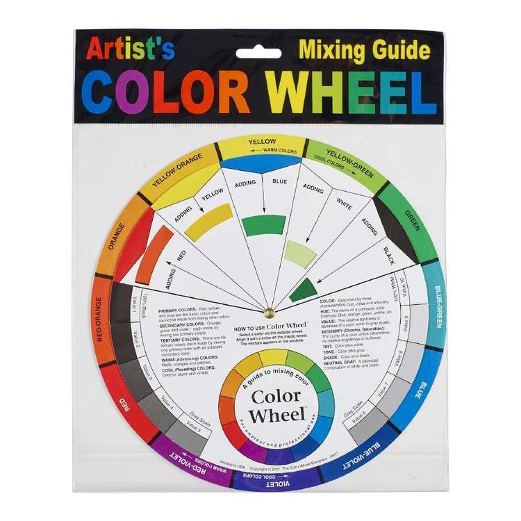 Color Wheel Company Artist's Colour Wheel Multicoloured