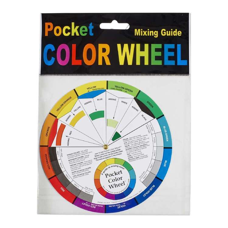 Color Wheel Company Pocket Colour Wheel Multicoloured