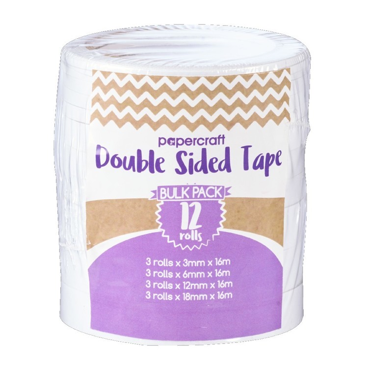 Papercraft Double Sided Adhesive Tape Tower Natural