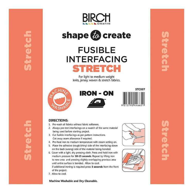 Shape To Create Soft Stretch Iron On Interfacing