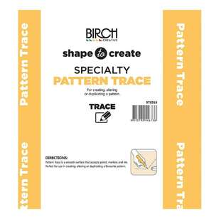 Shape To Create Pattern Trace White 90 cm