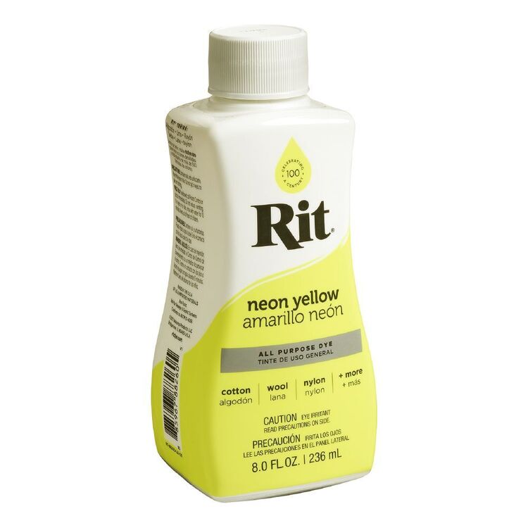 Rit All Purpose Liquid Dye Neon Yellow