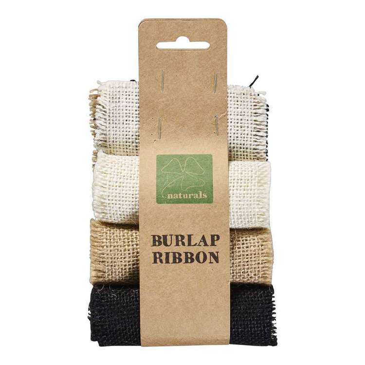 Shamrock Burlap Ribbon 3 Pack