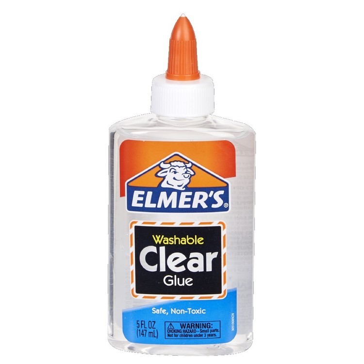 Elmer's Clear School Glue 147 mL Bottle Clear 147.8 mL