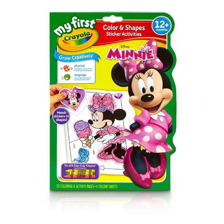 Crayola My First Colour & Art Book Minnie Mouse