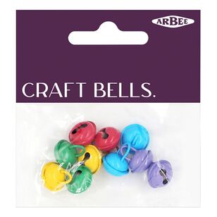 Arbee Folley Bells 10 Pack Multicoloured 10 mm