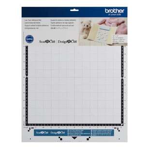Brother Scan N Cut Lowtack Mat White 12 x 12 in