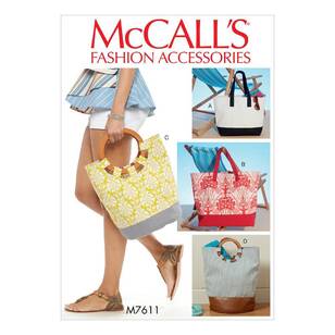 McCall's Pattern M7611 Tote Bags