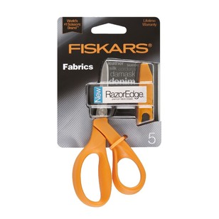 Fiskars Razoredge Fabric Shear 5'' With Sheath Multicoloured 5 in