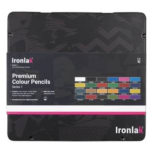 Ironlak Premium Colour Pencil Series 1 Multicoloured 14 cm