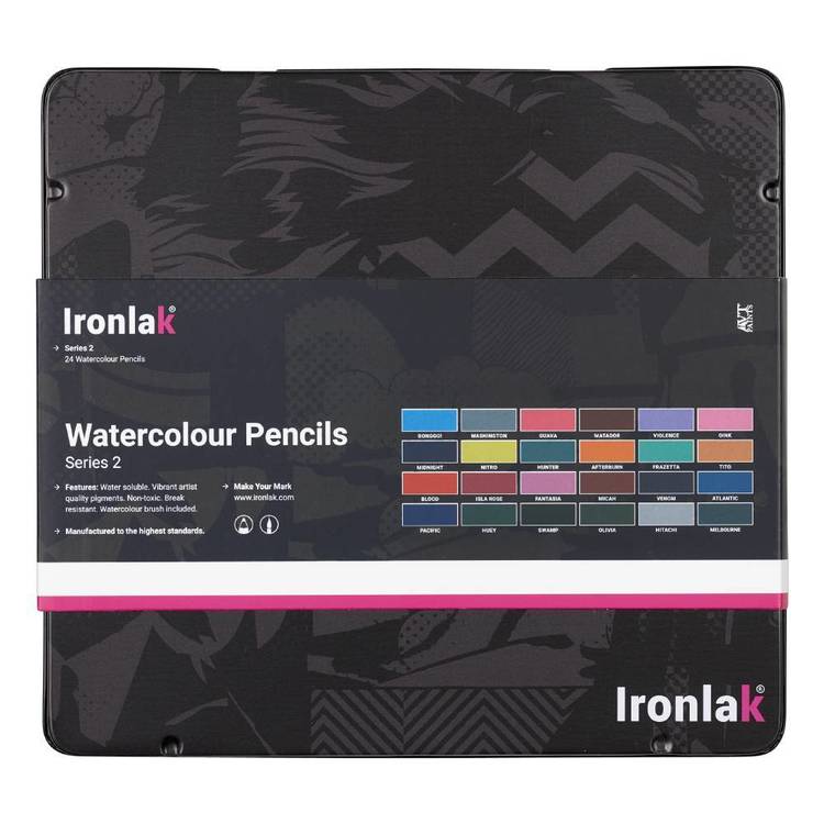 Ironlak Watercolour Pencil Series 2