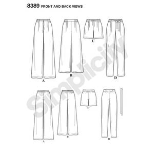 Simplicity Pattern 8389 Pants