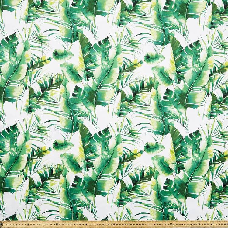 Palm Leaf Montreaux Drill Multicoloured 112 cm