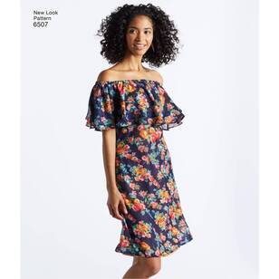 New Look Pattern 6507 Misses' Dresses and Top X Small - X Large