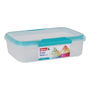 Décor Fresh Seal Clips 4 L Container Teal 4 L