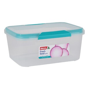 Décor Fresh Seal Clips 7 L Container Teal 7 L