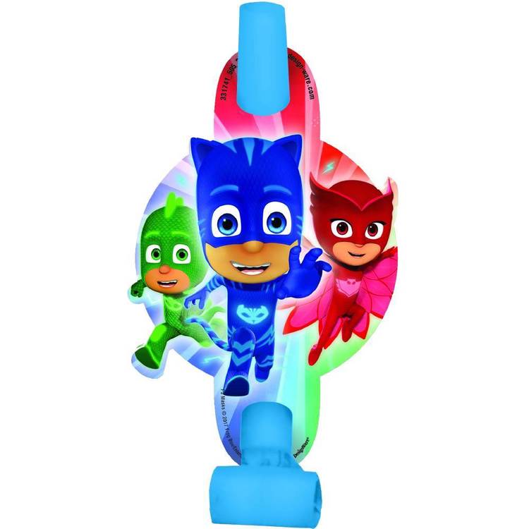 PJ Masks Blowouts 8 Pack Red, Blue & Green