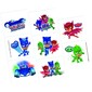 PJ Masks Tattoo Favours 8 Pack Red, Blue & Green