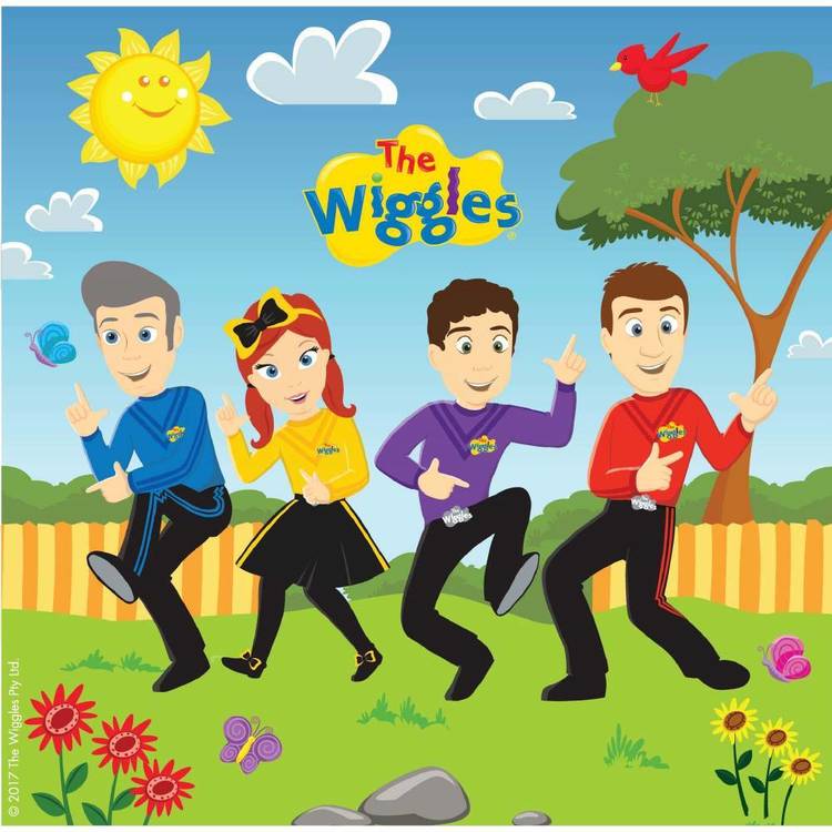 The Wiggles Lunch Napkins 16 Pack