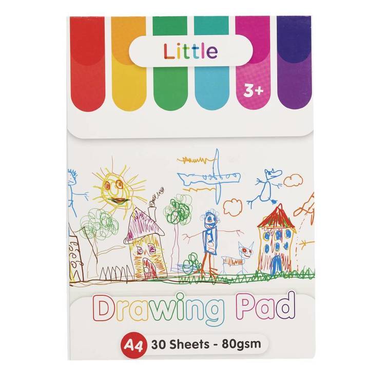 Little A4 80 gsm Drawing Pad