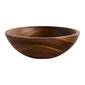 Culinary Co Acacia Large Solid Wood Bowl Brown Large