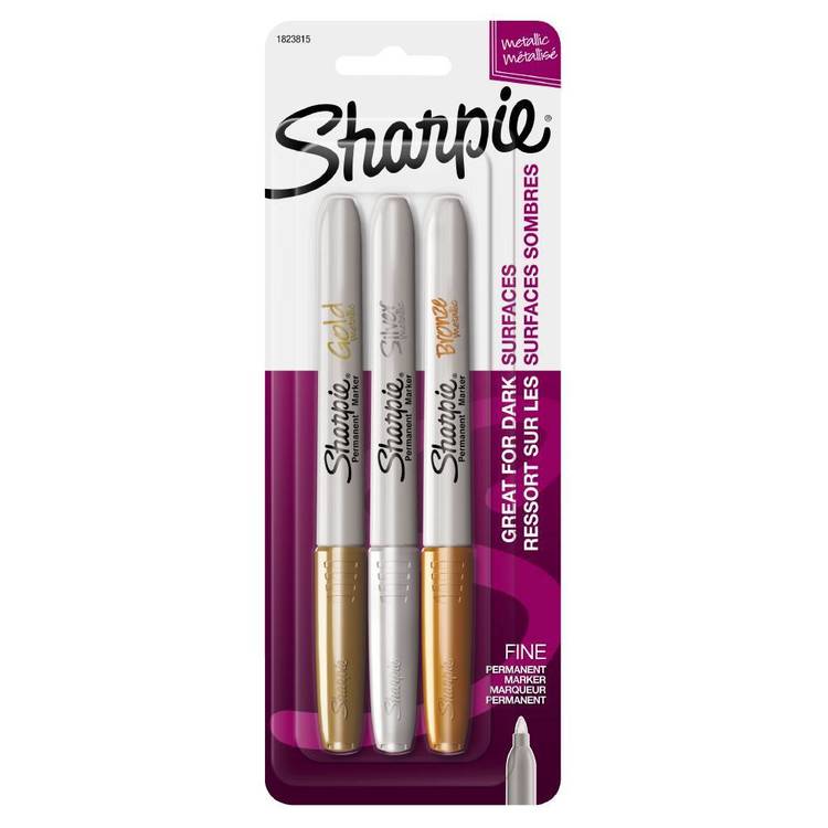 Sharpie Metallic Assorted 3 pack