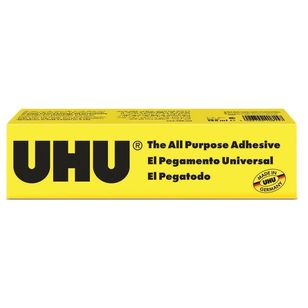 UHU All Purpose Glue 125mL Tube White 125 mL