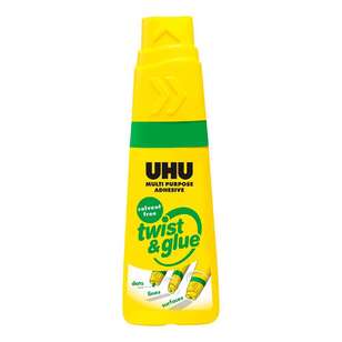 UHU Solvent Free Twist & Glue Clear 35 mL