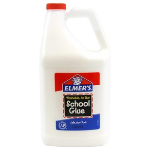 Elmer's School Glue 1 Gallon Bottle White 3.8 kg