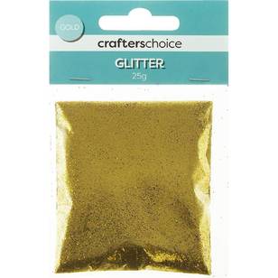 Crafters Choice Craft Glitter Gold 25 g