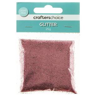 Crafters Choice Craft Glitter Light Pink 25 g
