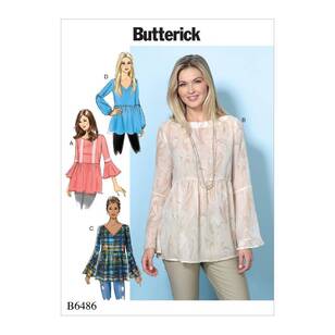 Butterick Pattern B6486 Misses' Loose-Fitting