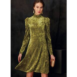 Vogue Pattern V9264 Misses/ Petite Knit Fit-And-Flare Dresses