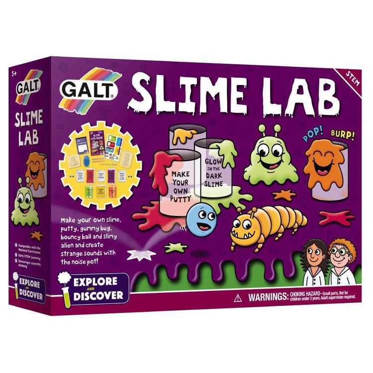 Galt Slime Lab Multicoloured