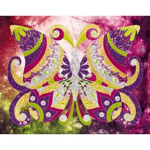Nebulous Stars Glitter & Foil Art  Multicoloured