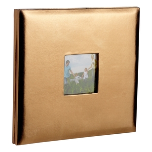 Francheville Gold Scrapbook Album Gold 12 x 12 in