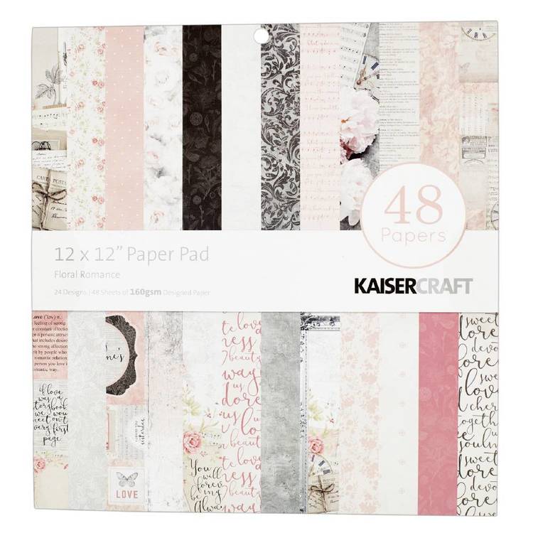 Kaisercraft Floral Romance Paper Pad