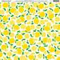 American Crafts Freshly Squeezed Print Yellow 12 x 12 in