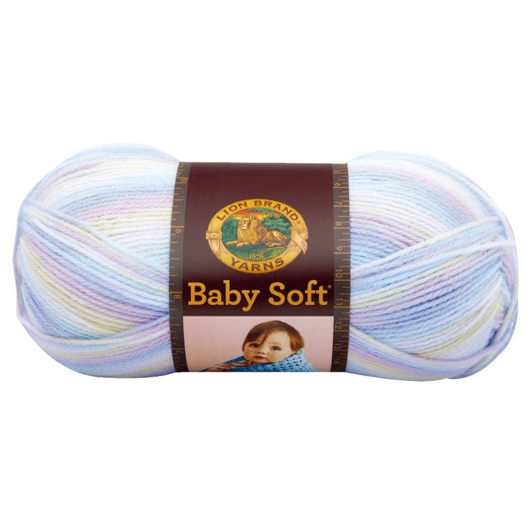 Lionbrand Baby Soft 113 g 218 Pastel Print 113 g