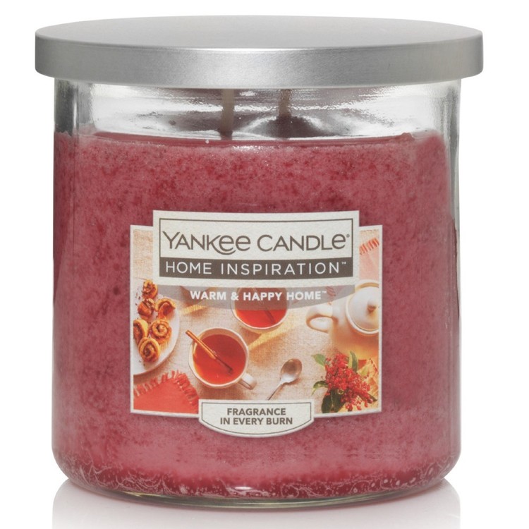Yankee Candle Home Inspiration Medium Tumbler Jar Warm & Happy Home