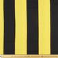 Stripe Fleece Richmond Black & Yellow 148 cm