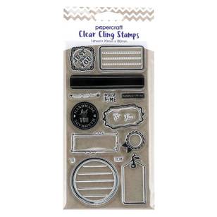 Papercraft Clear Cling Love Stamps Clear