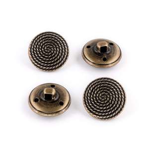 Cone Buttons Hemline Metal Cone Button Antique Gold | Spotlight Australia