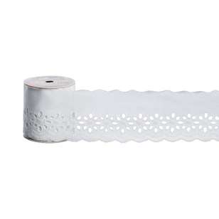 Birch BTS Cambric Lace # 15 White 80 mm