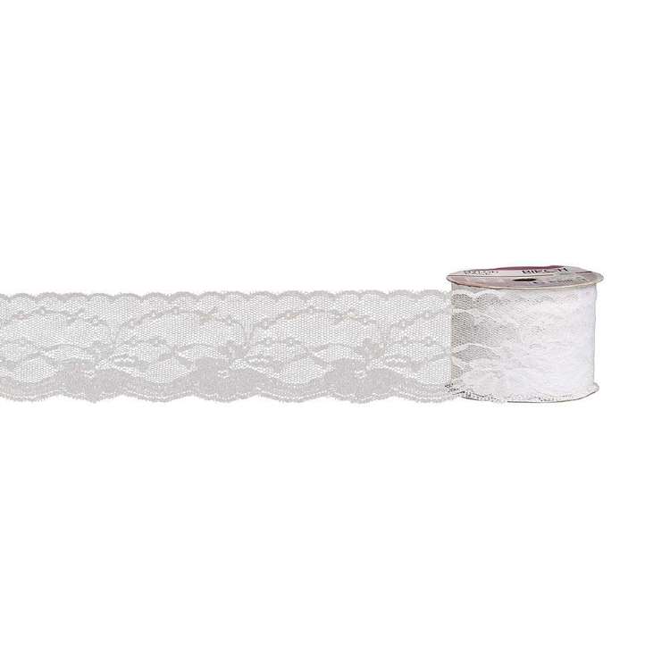 Birch BTS Nylon Lace # 7 White 60 mm x 3 m