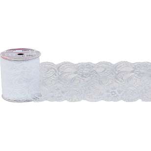 Birch BTS Nylon Lace # 8 White 90 mm x 3 m
