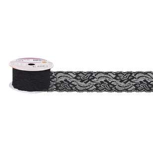 Birch BTS Nylon Stretch Lace # 3 Black 30 mm x 3 m