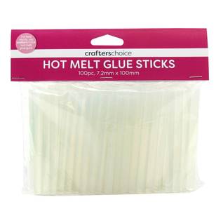 Crafters Choice Hot Melt Clear Glue Sticks Clear