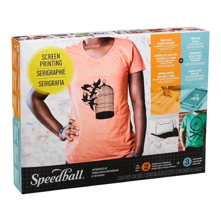 civilisation rulle bang Speedball Screen Print Intermediate Kit Multicoloured